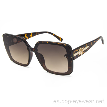 Mujer Hombre Clásico Retro Vintage Gafas de gran tamaño